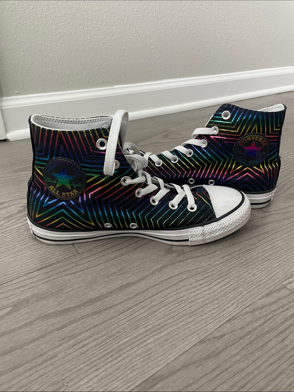 High-Top Cons Metallic Multicolor Star - Picture 6 of 6